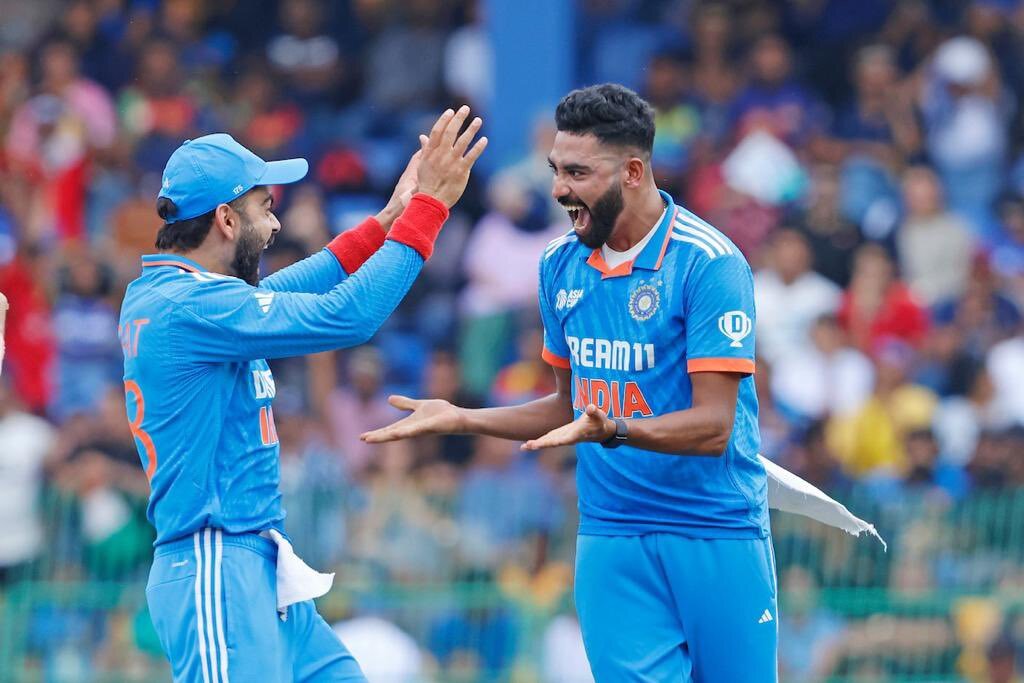 Virat Kohli And Mohammed Siraj