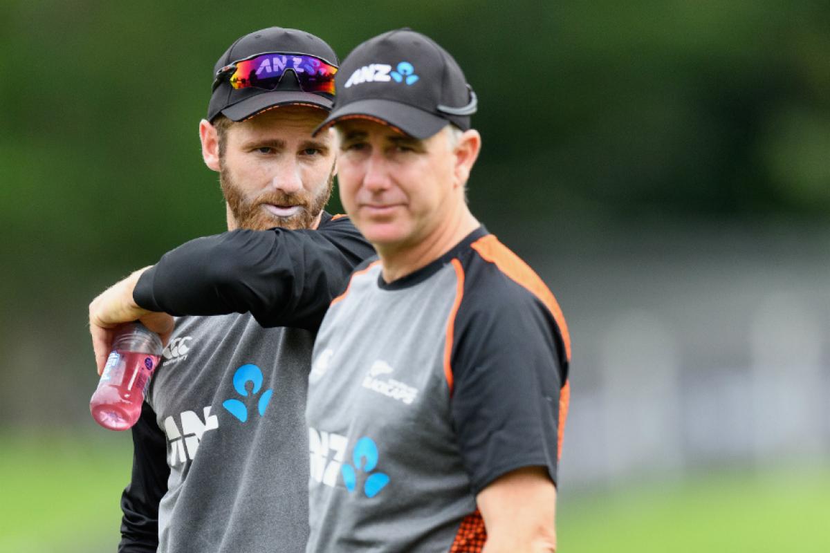 Gary Stead and Kane Williamson