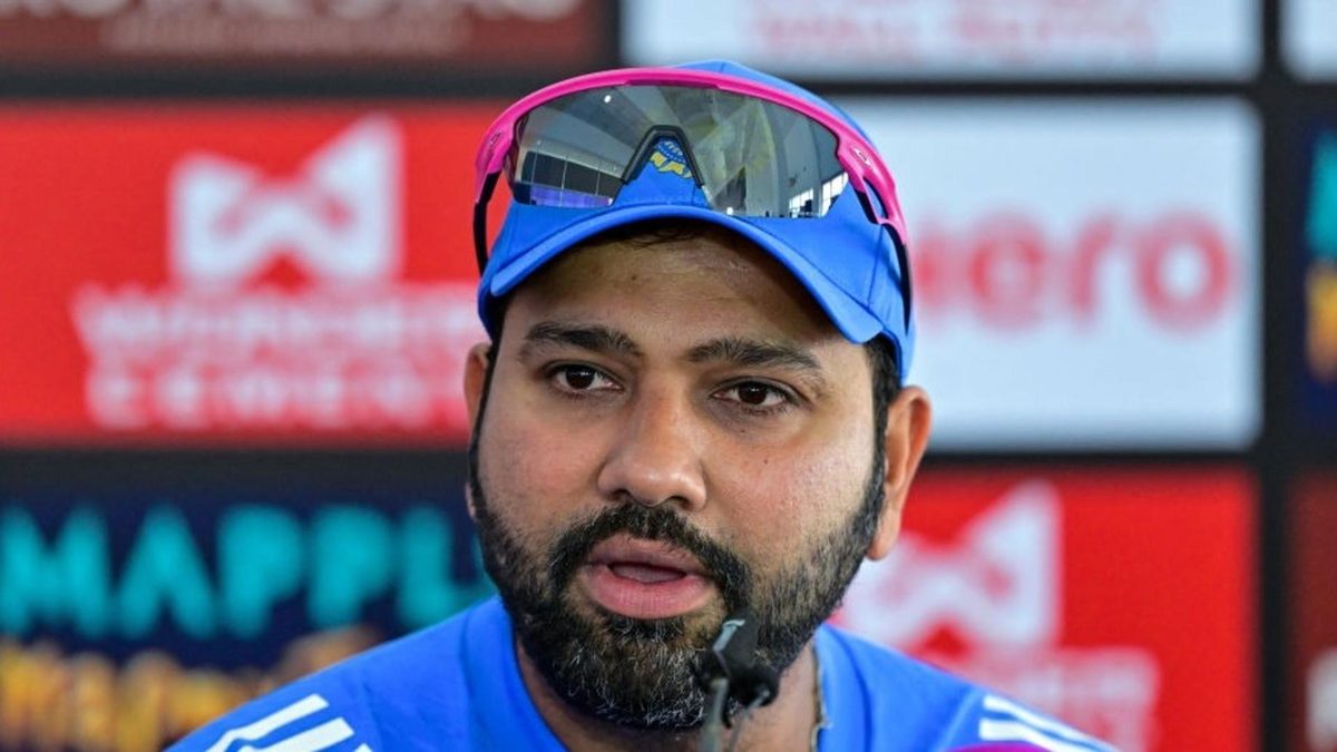 Rohit Sharma, India captain, is about to adress media during the press conference ahead of the first IND vs BAN Test in Chennai