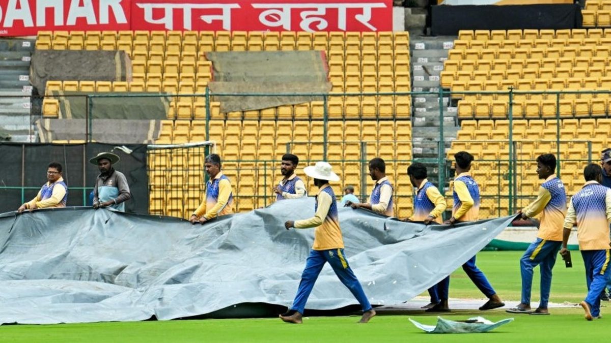 There is rain forecast in Bengaluru for the first Test between India and New Zealand