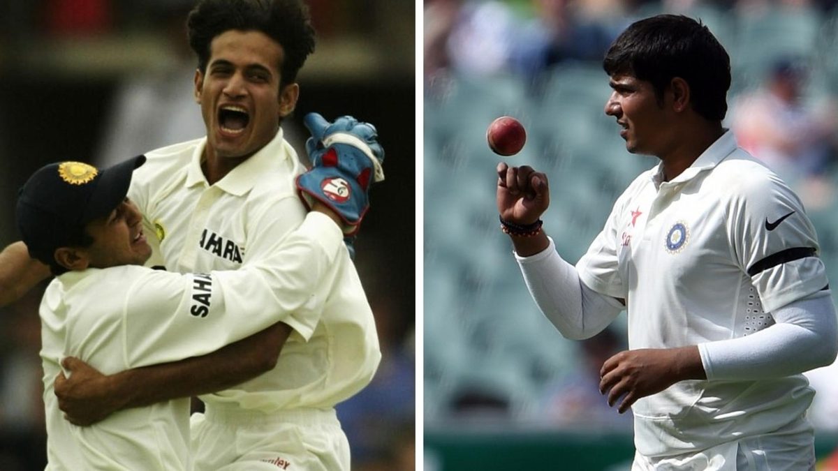 Irfan Pathan and Karn Sharma made their Test debuts in the BGT