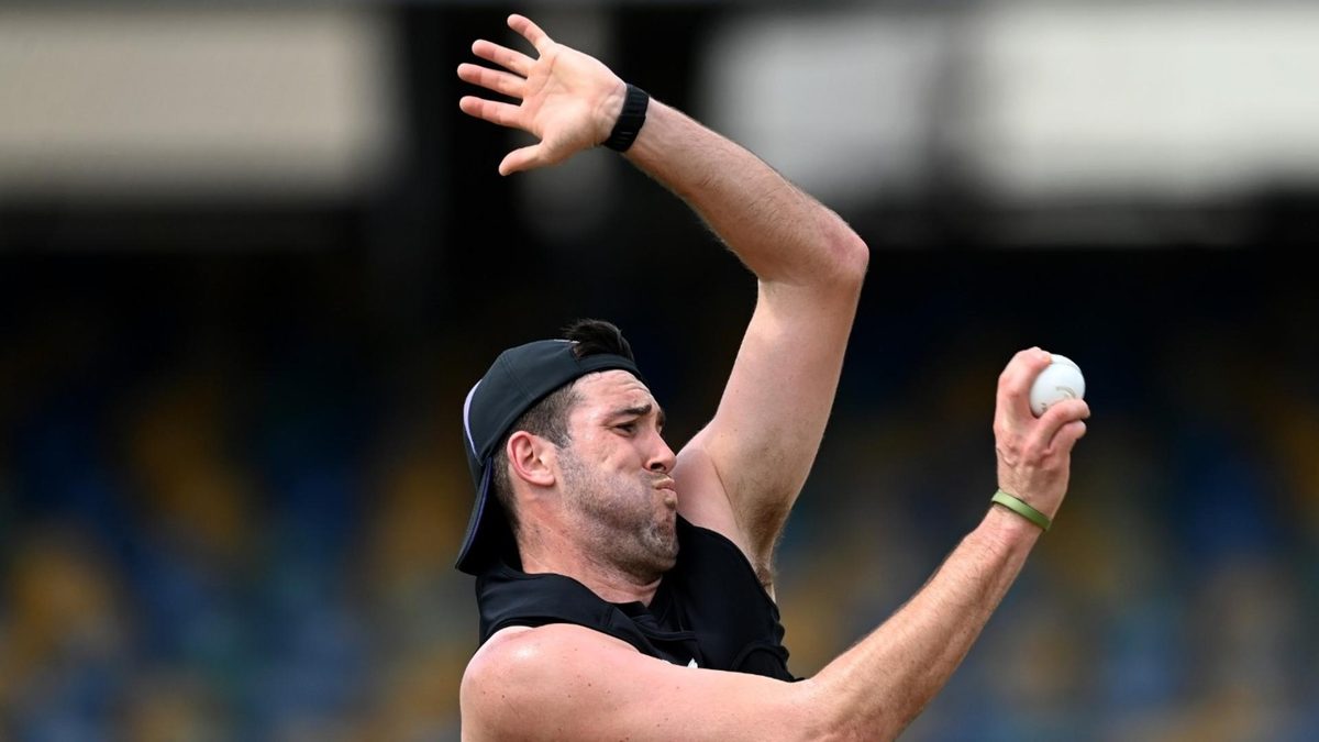 Jamie Overton bowling ahead of West Indies v England ODI series