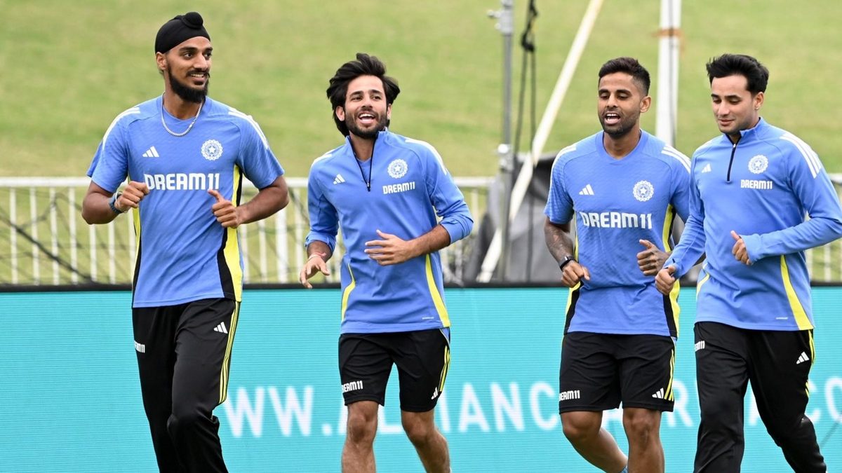 Team India training in South Africa ahead of the T20I series