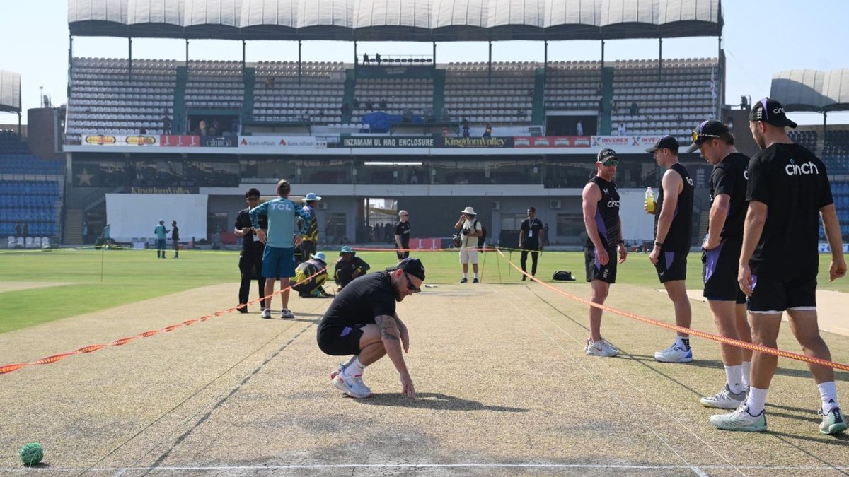 Multan pitch for second Pakistan v England Test match 2024