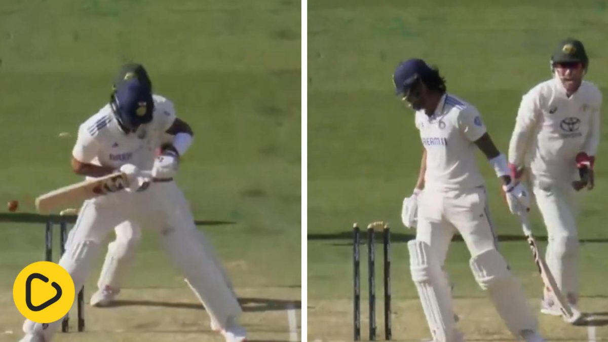 Watch: In a bizarre dismissal, KL Rahul was bowled through his legs while leaving the first ball from spinner Corey Rocchiccioli during day two of the unofficial Test between India A and Australia A in Melbourne