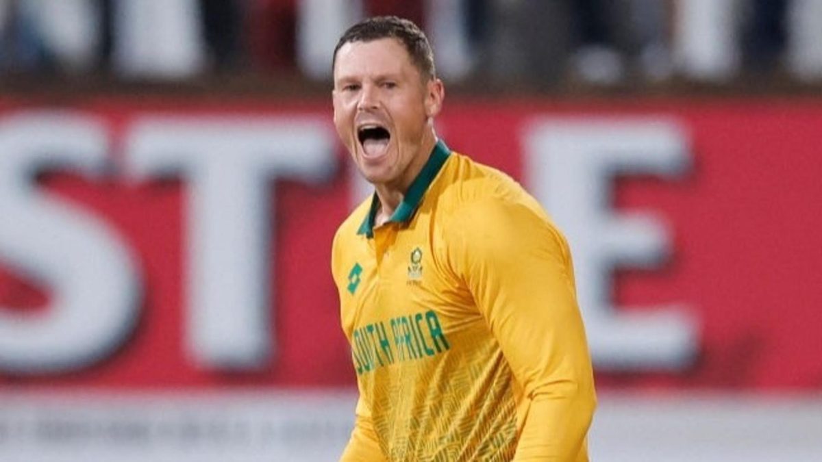 South African spinner George Linde was the hero for his side against Pakistan on Tuesday – but he very nearly didn't make it to the game.