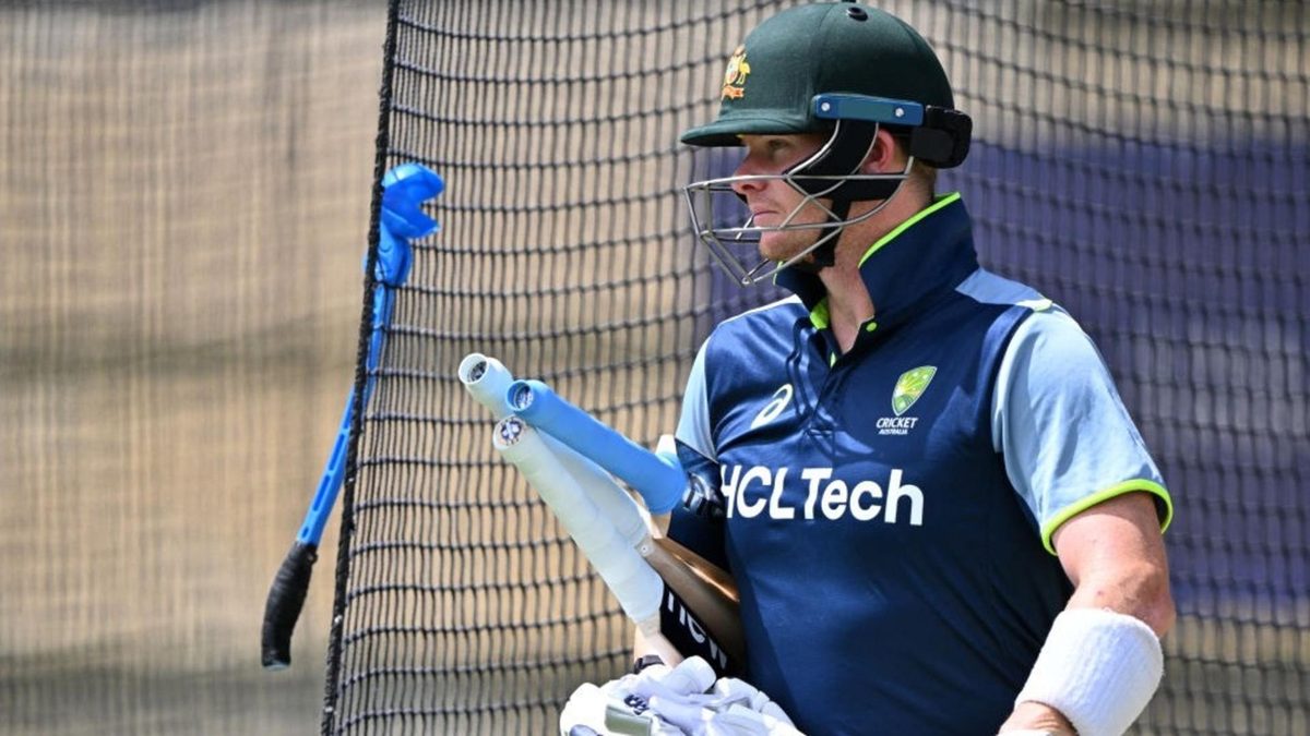 Australian star Steve Smith suffered a blow to his right thumb during a net session three days ahead of the second Test of the Border-Gavaskar Trophy in Adelaide.